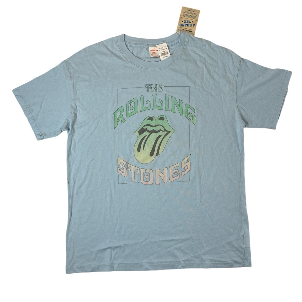 American Eagle AE Band Tee The Rolling Stones Graphic Women's Oversize XS